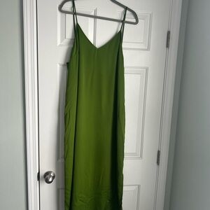 A New Day Vibrant Green Midi Dress - XXL